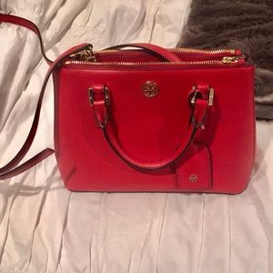 Tory Burch Robinson Double Zip Bag